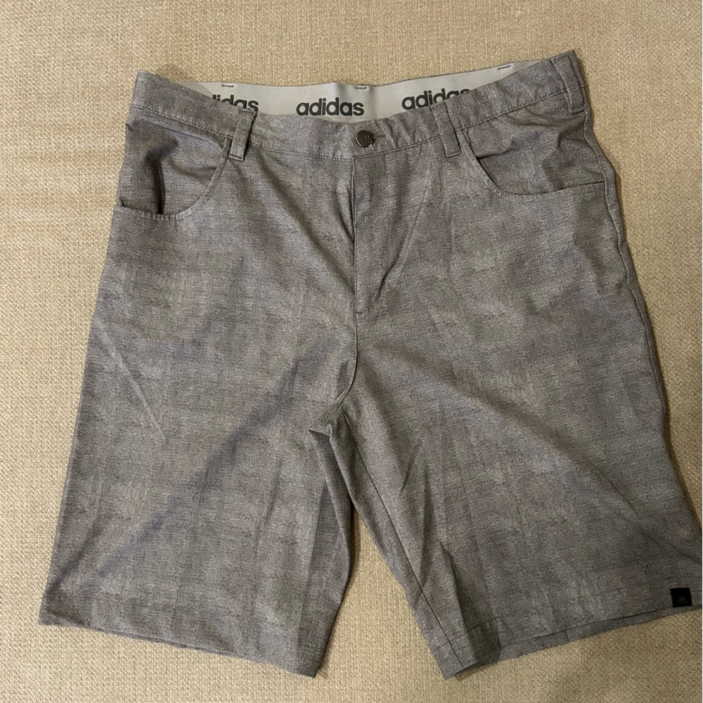 Adidas Men's Athletic Shorts in Light Gray